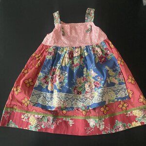 NWT Matilda Jane Sparkletown Holiday Knot Apron Dress